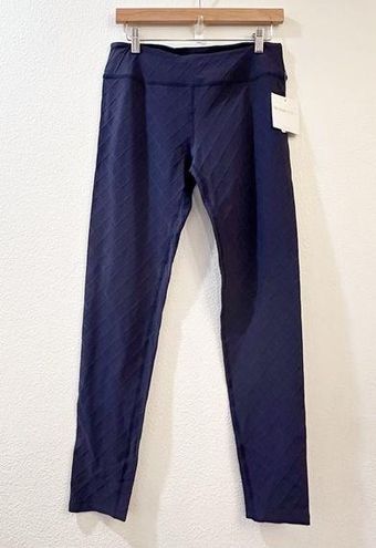 Beyond Yoga Diamond Pattern Textured Mid Rise Leggings Size XXL BLue - $45  New With Tags - From Nadine