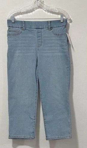 Kim Rogers “Tummy Control” Pull-On Straight Gray Pants - Size 12