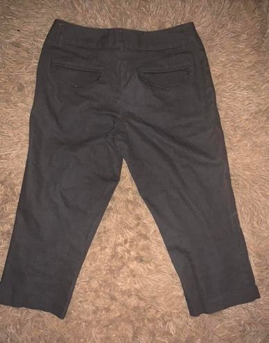 Dalia Collection Petite Capri Pants Brown Size 6P 15 From