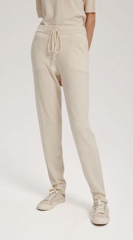 Mid Rise 100% Cashmere Joggers - Gentle Herd