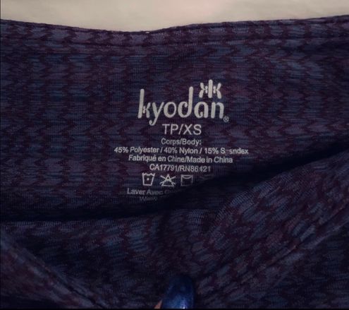 Kyodan Leggings Purple Size XS petite - $26 (55% Off Retail) - From Denise