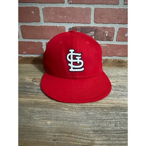 St. Louis Cardinals Authentic MLB New Era Fitted Leather 