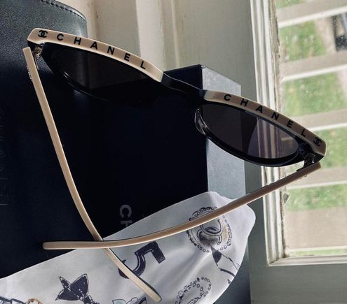 Chanel Butterfly Sunglasses acetate black and beige no scratches or  blemishes never worn but not new Ref# 5414 c.534/3 for Sale in Los Angeles,  CA - OfferUp