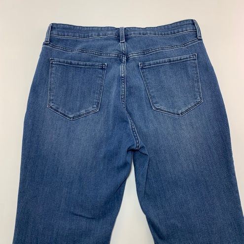 Old Navy Campeche Blue Stretch Denim High Rise Flare Jeans 14 - $31 - From  Meg