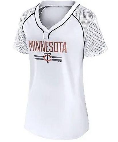 Majestic Minnesota Twins Women's Short Sleeve Jersey size large - $22 New  With Tags - From Katie