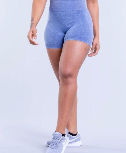 DFYNE Valkyrie Acid Wash Shorts Blue - $20 (42% Off Retail) - From Tessa