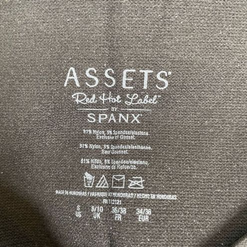 Spanx Assets Red Hot Label Black Leggings shapewear Shape Wear S Small -  $25 - From Beth Ann