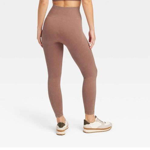 JoyLab Women's High-Rise Ribbed Seamless 7/8 Leggings - - $23 New With Tags  - From Katie