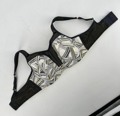 Panache Women's Striped Print Full Busted Underwire Sports Bra 36DD Size  undefined - $26 - From Margo