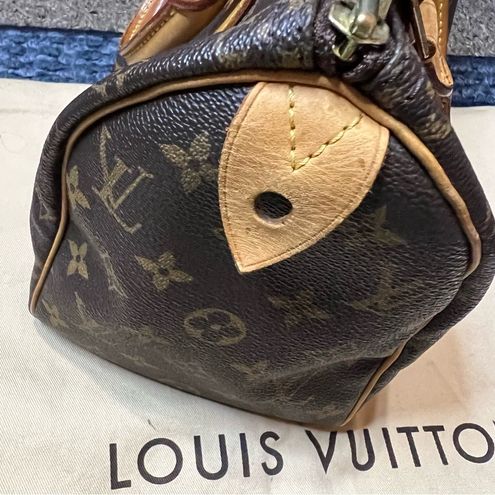 Louis Vuitton speedy 25 monogram with dust bag and base shaper - $620 -  From Amanda