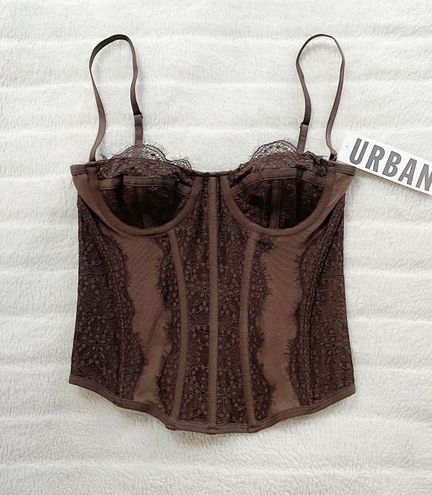 Urban Outfitters Out From Under Modern Love Corset in Brown Size M - $114  New With Tags - From May