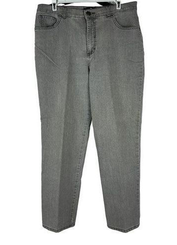 Basic Editions Women's Classic Fit Gray Denim Jeans Size 12 Short - $33 -  From Brian