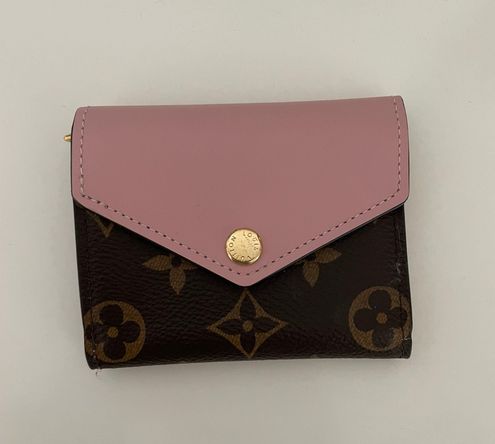 lv zoe wallet pink