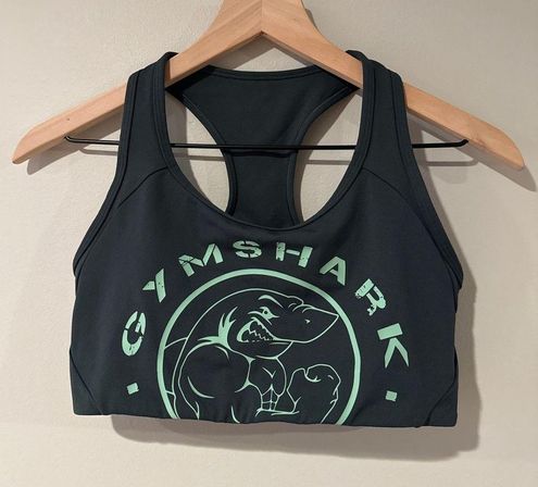 Gymshark Scoop Neck Sports Bra - Obsidian Green