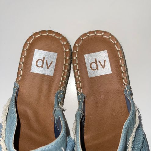 Mama  DV By Dolce Vita Desirae Espadrille Denim Bow Mules