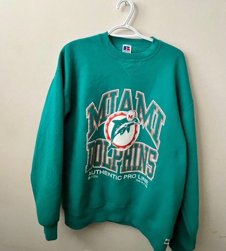 Miami Dolphins Sweatshirt Vintage Russell Athletic - Anynee