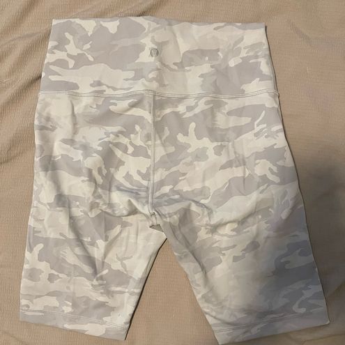 Lululemon Wunder Under Short 10 Incognito Camo Jacquard Alpine White  Starlight - $52 - From Holly