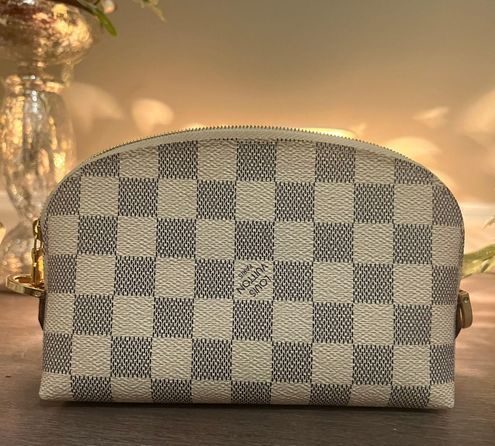 Louis Vuitton Cosmetic Pouch Damier Azur White - US