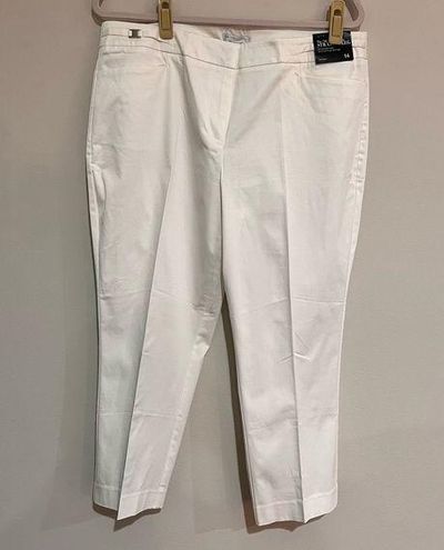 New York & Company capri pants. Size 14 White - $19 New With Tags