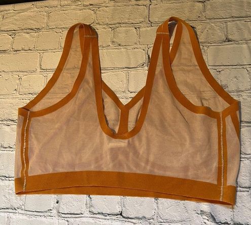 EBY Seamless Sheer Bralette in Cathay Spice Size XLDD $50 - $40