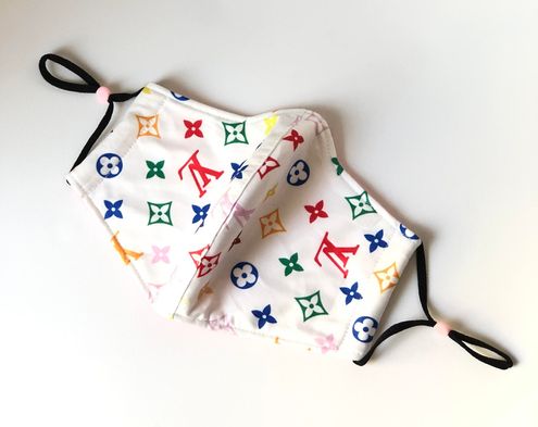 Multicolor LV Face Mask