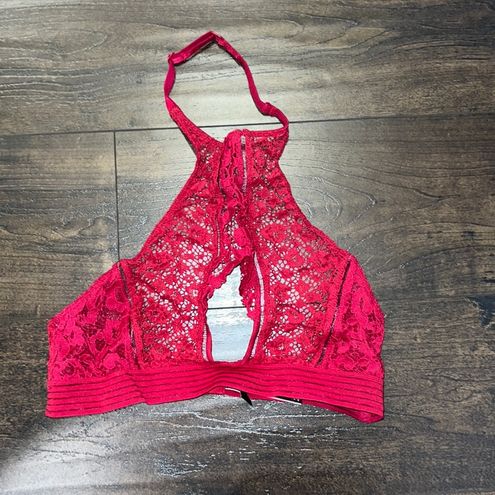 Victoria's Secret NWOT Very Sexy Keyhole Bralette Red - $21 - From Shayna