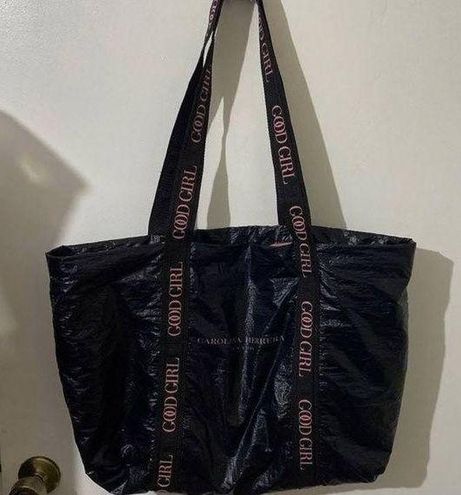 Carolina Herrera Good Girl Tote Bag Large Black and Pink - $17 - From Ashley