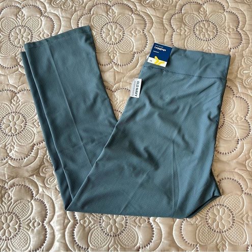 Old Navy Extra High-Waisted PowerSoft Rib -Knit Split Flare Leggings NEW 2X  - $28 New With Tags - From Selin