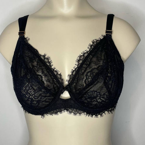 Victoria's Secret NEW Bra 36C Black Lace Underwire Unlined Feminine  Intimates Size undefined - $19 - From Twisted