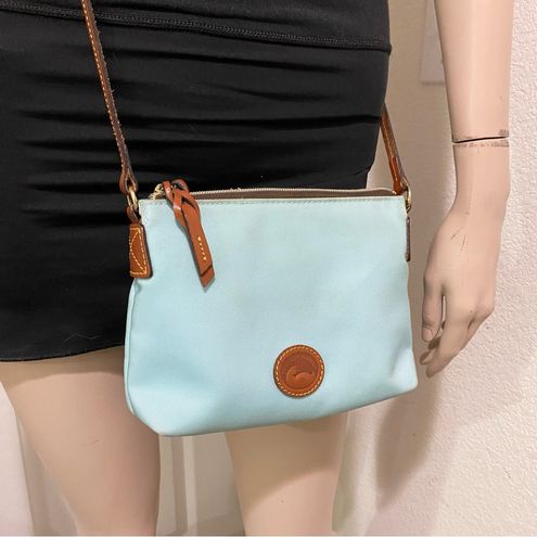 Dooney & Bourke Nylon Crossbody Pouchette Bag in Light Blue - $45 - From  Beadsatbp