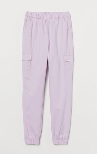 H&M Twill Cargo Pants Purple Size 26 - $27 (46% Off Retail) - From