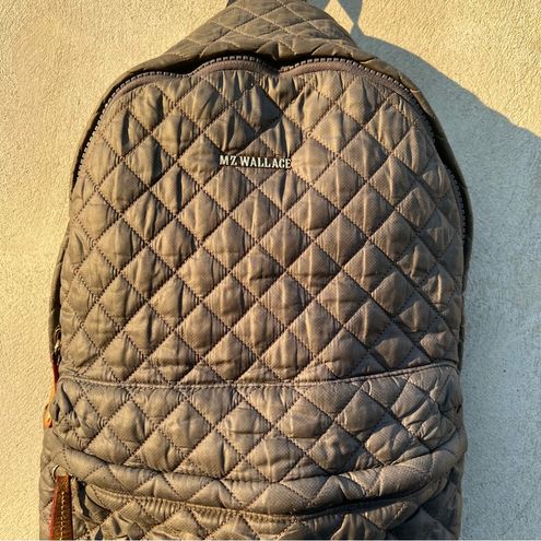 MZ Wallace REC METRO CITY GRAY QUILTED SOFT NYLON BACKPACK - $71 - From lulu