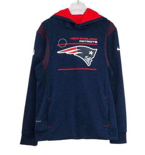 Nike NFL New England Patriots Hoodie Blue