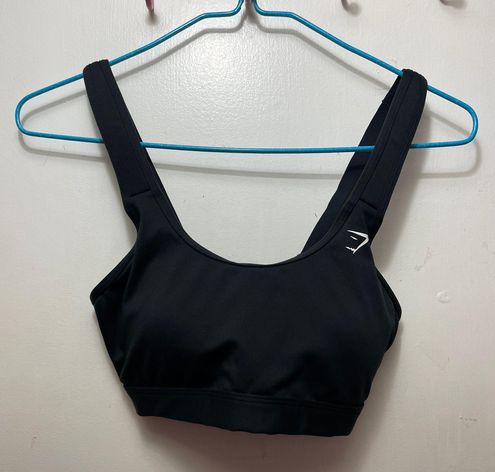 Gymshark Scoop Neck Sports Bra - Black