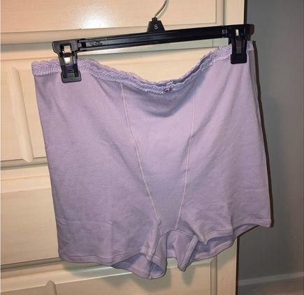 SOLD OUT Skims lace pointelle leggings size 3X NWT lavender purple