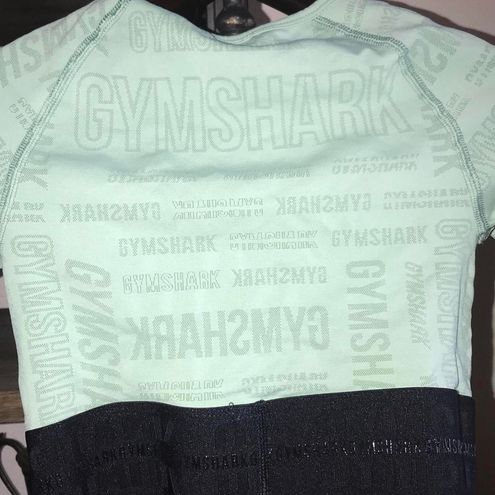 Gymshark Vision Long Sleeve Crop Top Green Size XS - $17 - From Nina