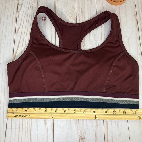 Forever 21 Racer Back Sports Bra Maroon M Size M - $15 - From