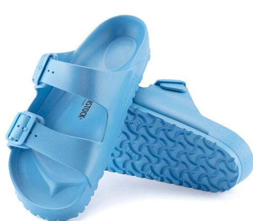 Birkenstock Arizona EVA s in Sky Blue, Size 6/37 Blue - $45 (43