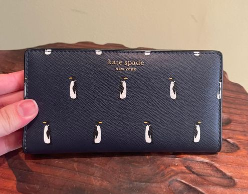 Kate Spade cameron penguin wallet Blue - $55 (45% Off Retail) - From marias