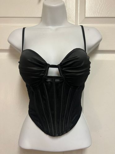 Windsor Total Babe Satin Mesh Corset Top