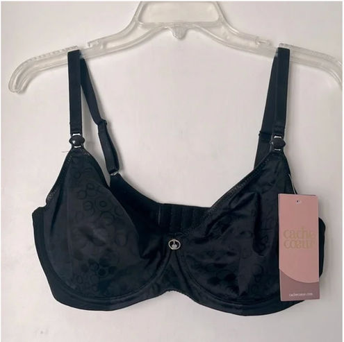 maureen-jc, Intimates & Sleepwear, Maureenjc Modern Breakthrough Deep Cup  Black Size 36 E Dd Brand New