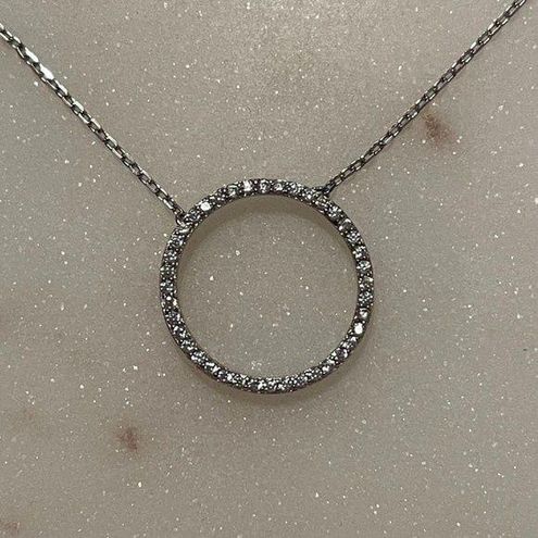 Giani Bernini, Jewelry, Silver Cz Necklace