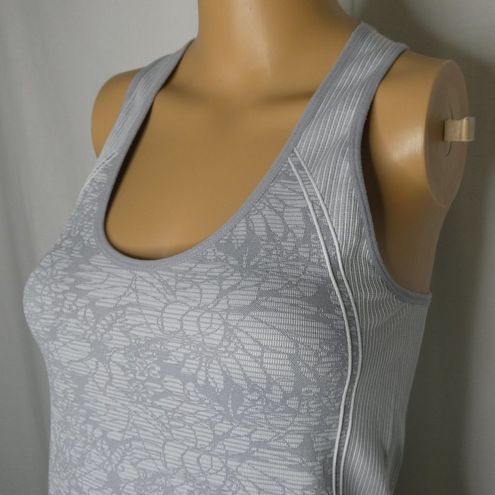 Fabletics Oula Seamless Tank Top Floral Grey - $23 - From Echo