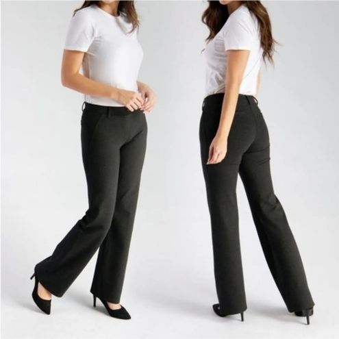 Betabrand Classic Straight Leg Pull On Dress Pant Yoga Pants Comfort  Comfortable Size M - $45 - From Danielle