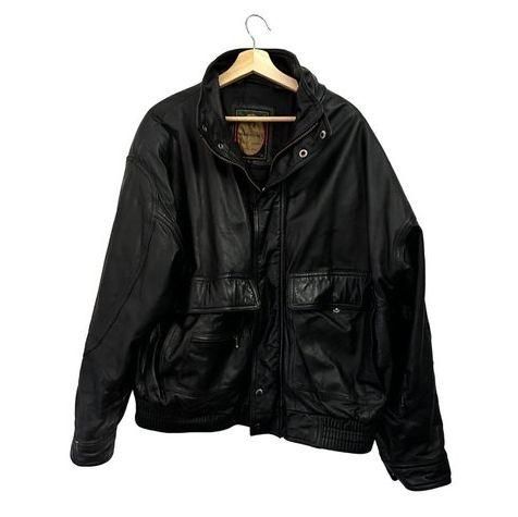 Vintage Members Only Bomber Jacket Dark