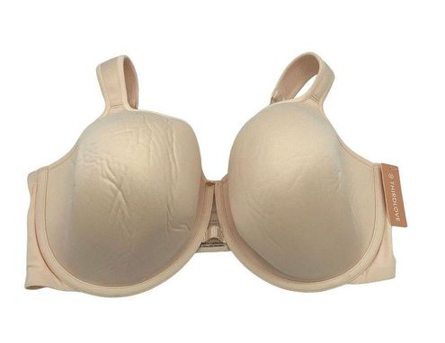 Thirdlove 24/7 Perfect Coverage Bra Underwire Bra in Soft Pink