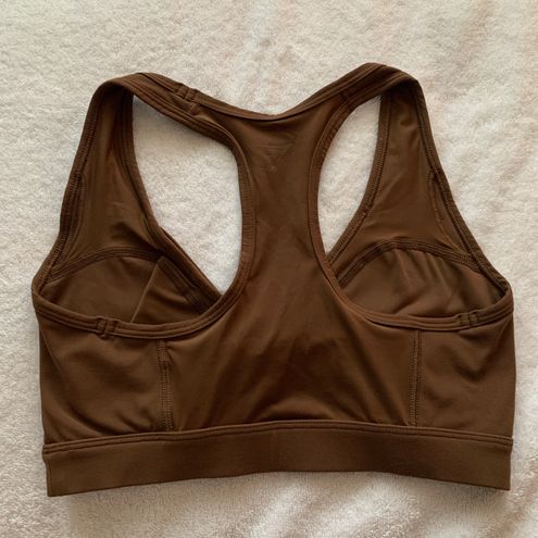 Gymshark Whitney Mesh Sports Bra - Rekindle Brown