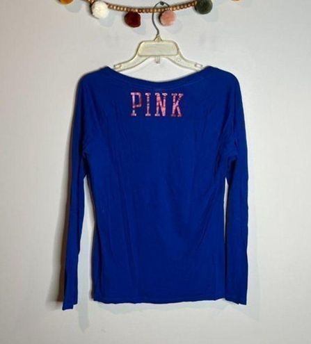 PINK - Victoria's Secret Victoria's Secret PINK Buffalo Bills long sleeve  tee Size M - $30 - From Lindsey