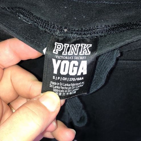 Victoria's secret PINK Yoga Women's Yoga Pants Black Size Small 170 / 68A
