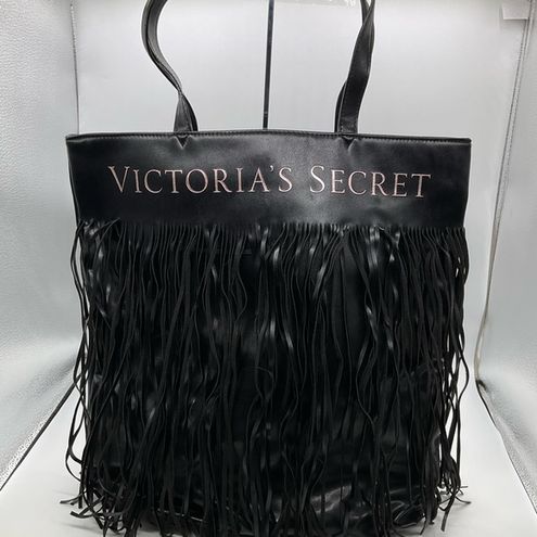 Victoria's Secret, Bags, Victorias Secret Black Tote Nwot